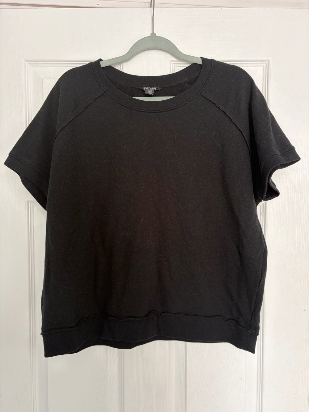 Buffalo David Bitton Black Short-Sleeve Sweatshirt